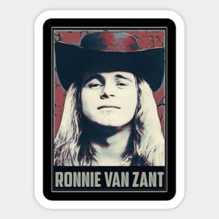 Moment ronnie cowboy Sticker